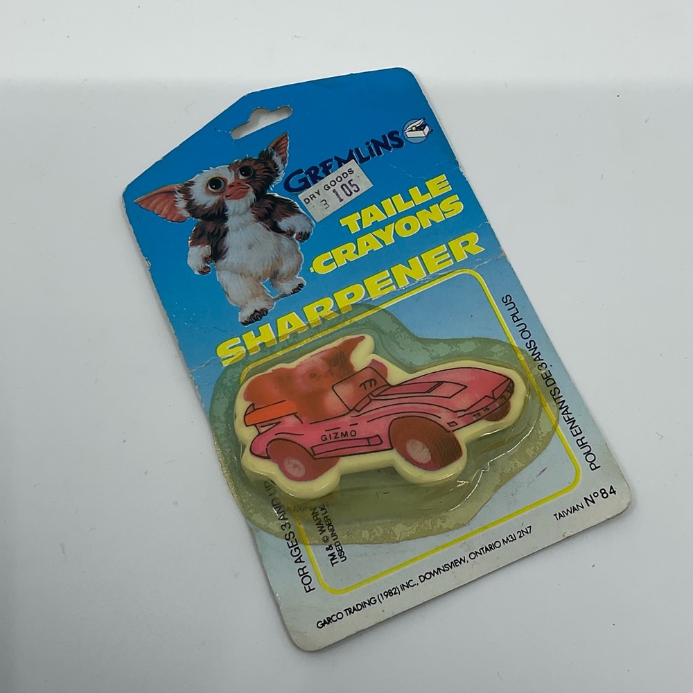 Vintage 80s Gremlins Gizmo Pencil Sharpener